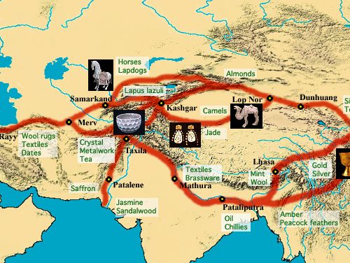 Silk road: Via della seta, ma anche del ferro e del cemento