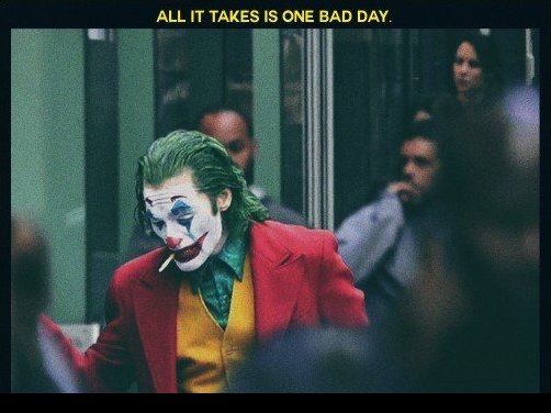 Joker - basta una brutta giornata