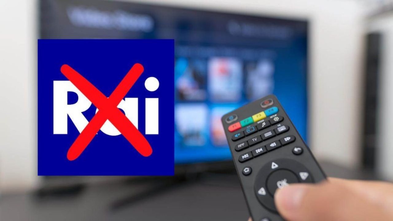 Addio al canone rai (Canva) - pianoinclinato.it