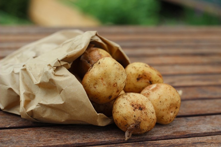 patate in sacchetto