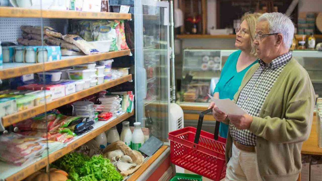 Spesa per pensionati