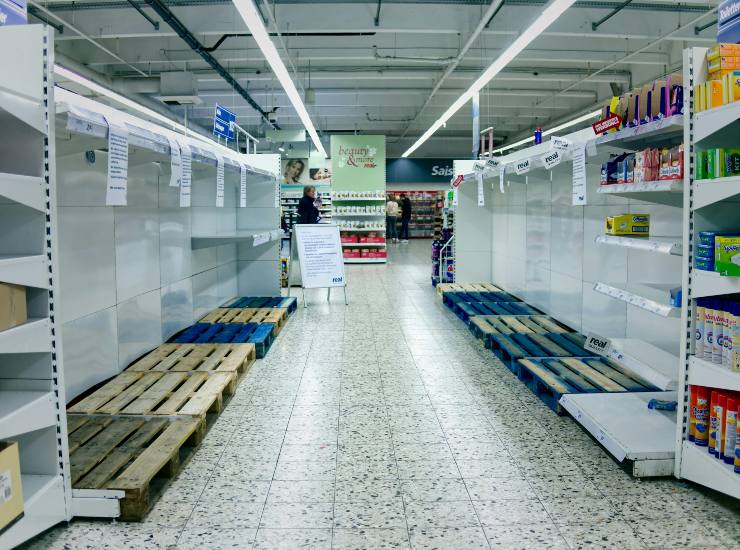 corsie supermercato fallito