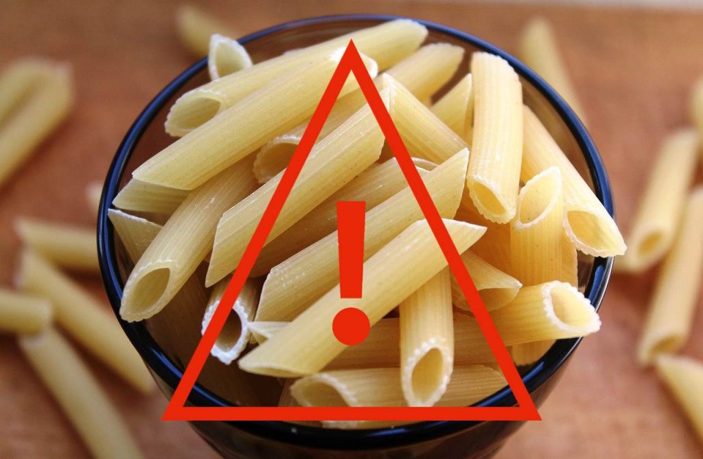 pasta contaminata