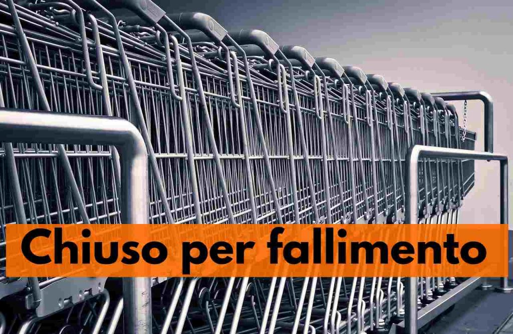 supermercato fallito