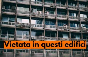 aria condizionata vietata